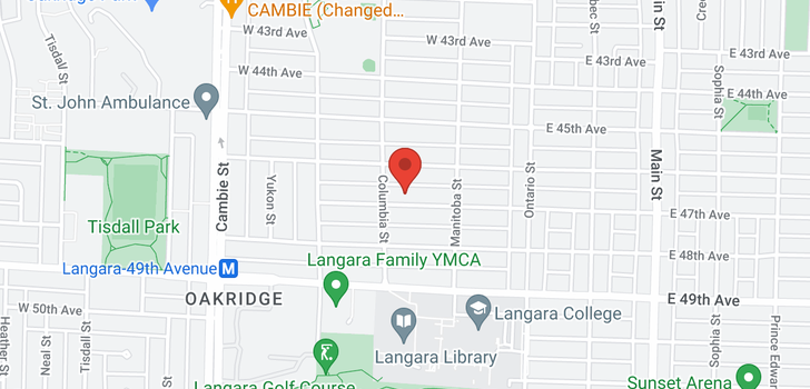 map of 173 W 47TH AVENUE